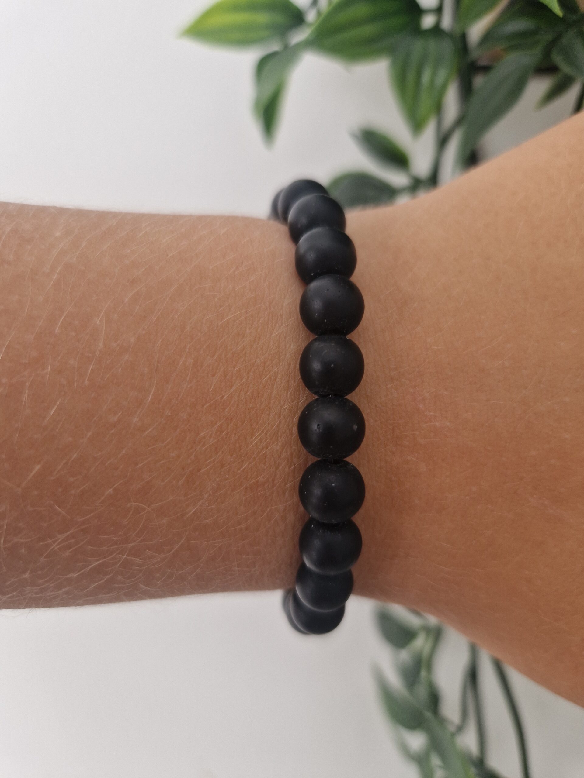 Black Stone Bracelet - Image 2