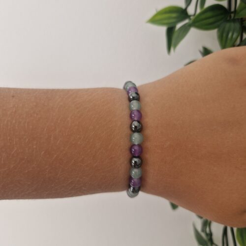 Meditation Healing Crystal Stone Healing Stretch Bracelet
