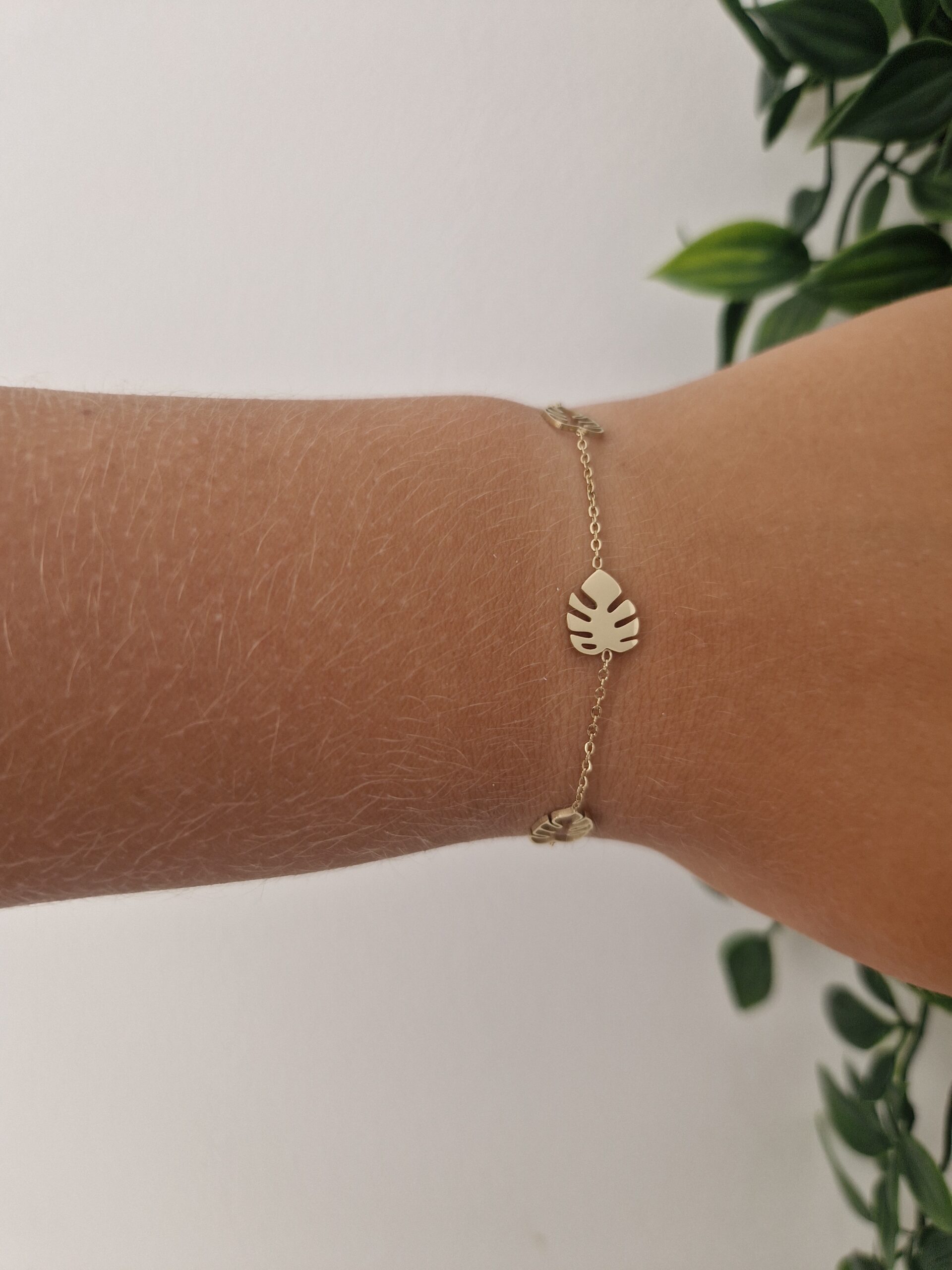 Gold Leaf Bracelet - Image 2