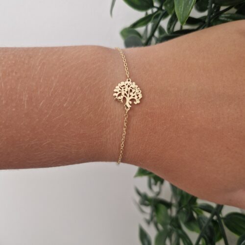 Tree of Life Gold Bracelet