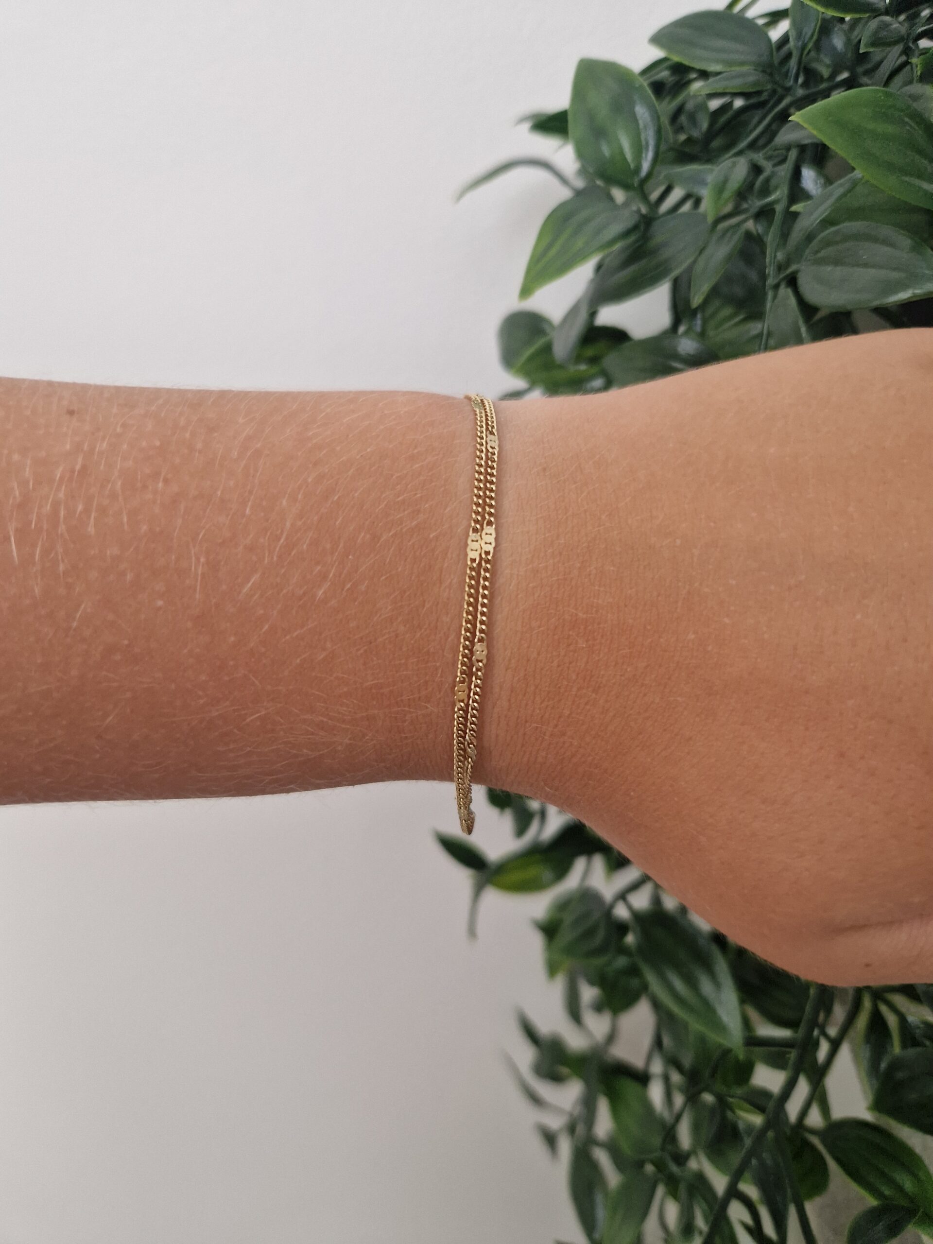 Double Gold Bracelet