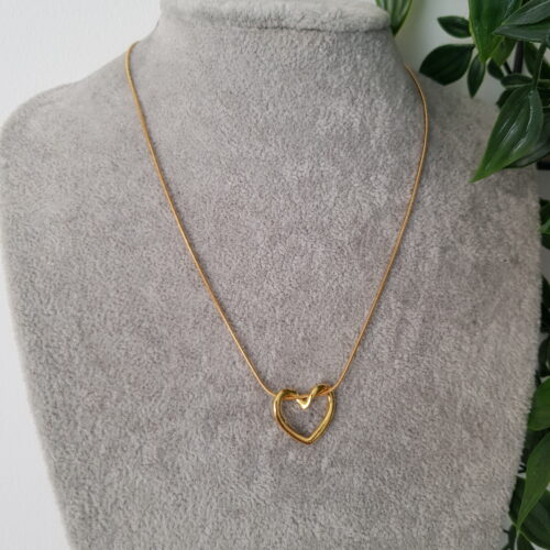 Heart Gold Necklace