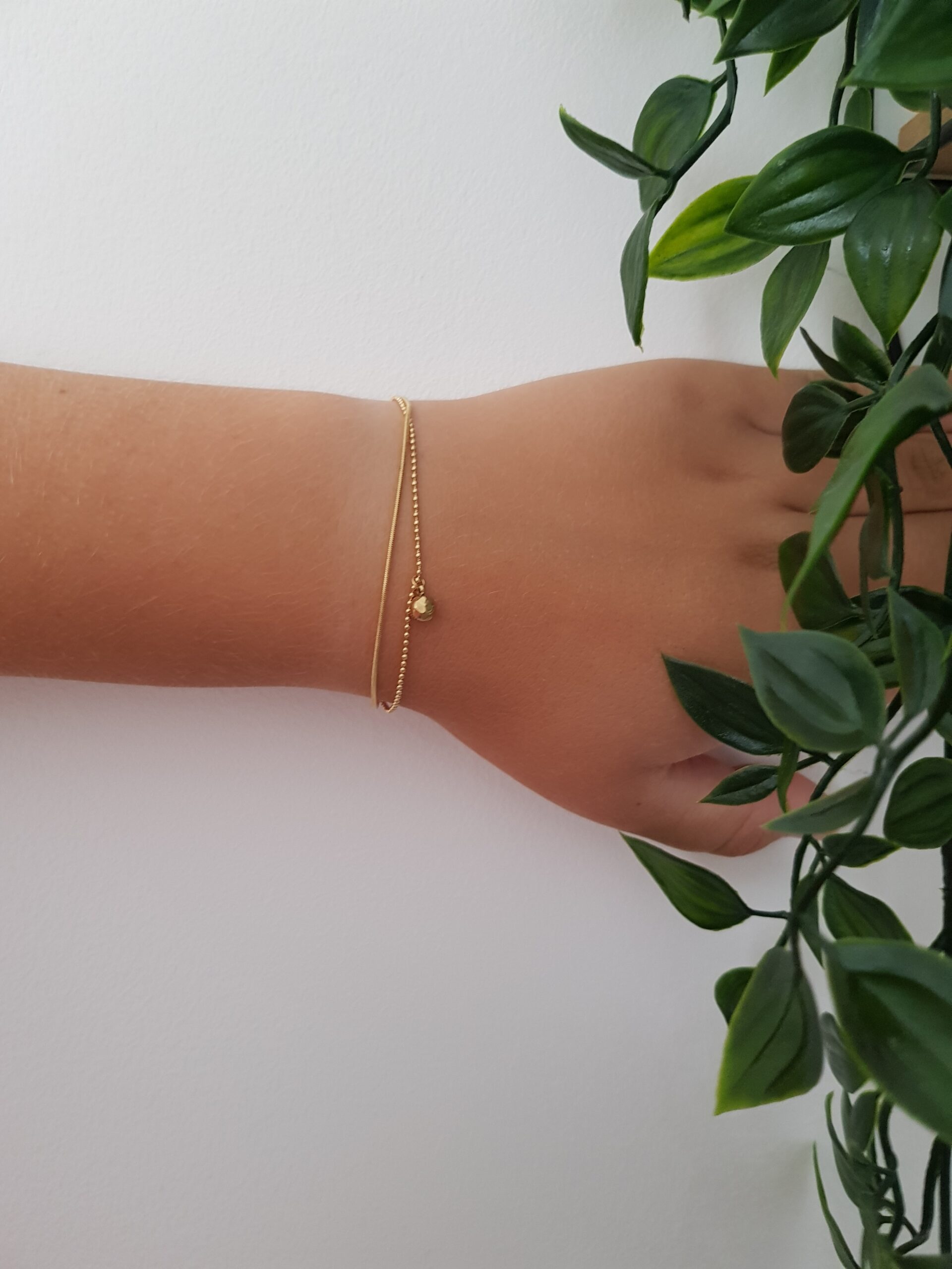 Double Gold Bracelet