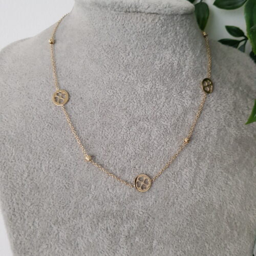Clover Gold Necklace