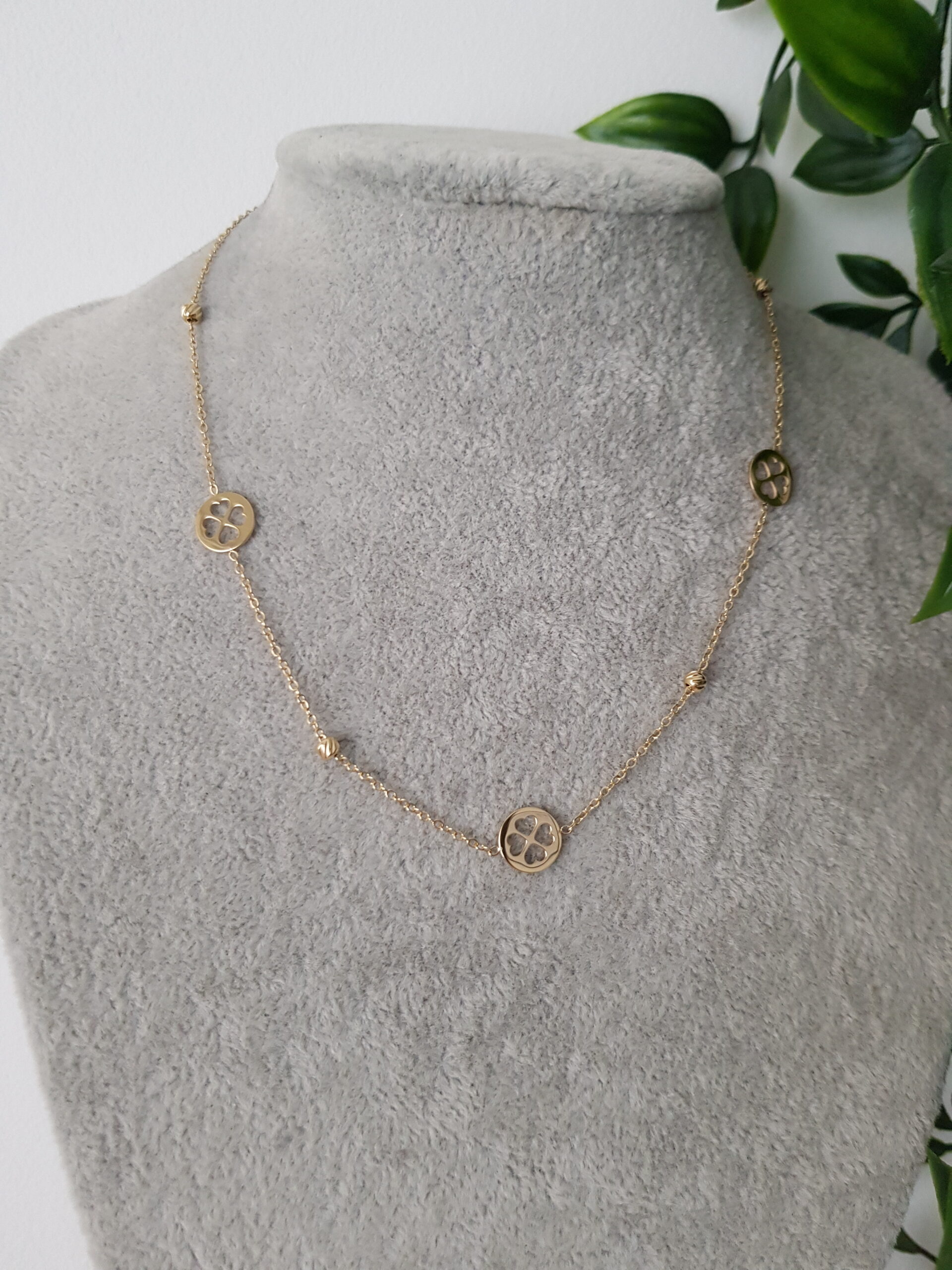 Clover Gold Necklace